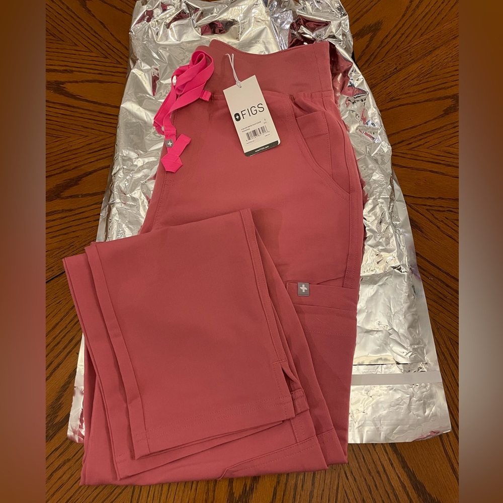 Figs Pink Quartz BCA Yola High waisted 2.0 Skinny pants